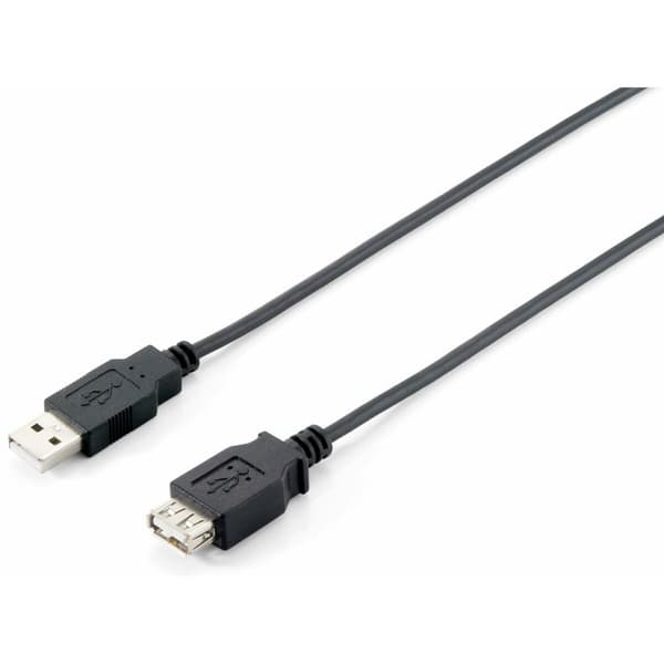 USB Forlengelseskabel Equip 128852 Svart 5 m (1 enheter)