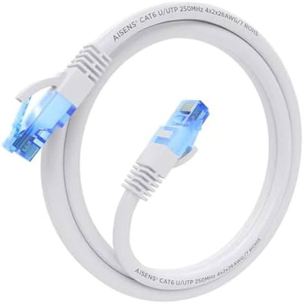 Nätverkskabel - AISENS - A135-0815 - RJ45 - Cat.6 - 25cm - UTP - AWG26