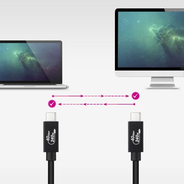 USB-Kaapeli NANOCABLE Musta 1,8 m