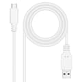 Miniatyrbild 1 av 2: USB 2.0-kabel NANOCABLE Vit 3 m