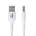 Miniatyrbild 2 av 5: USB-kabel Startech USB2AC2MNCWHE Vit 2 m