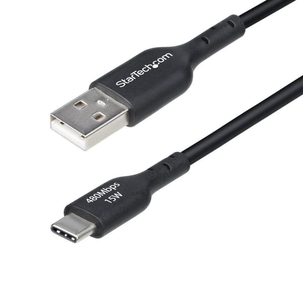 USB-Kabel Startech USB2AC1MNC Svart 1 m