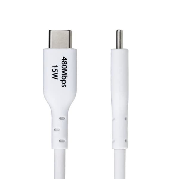 USB-Kaapeli Startech USB2AC2MNCWHE Valkoinen 2 m