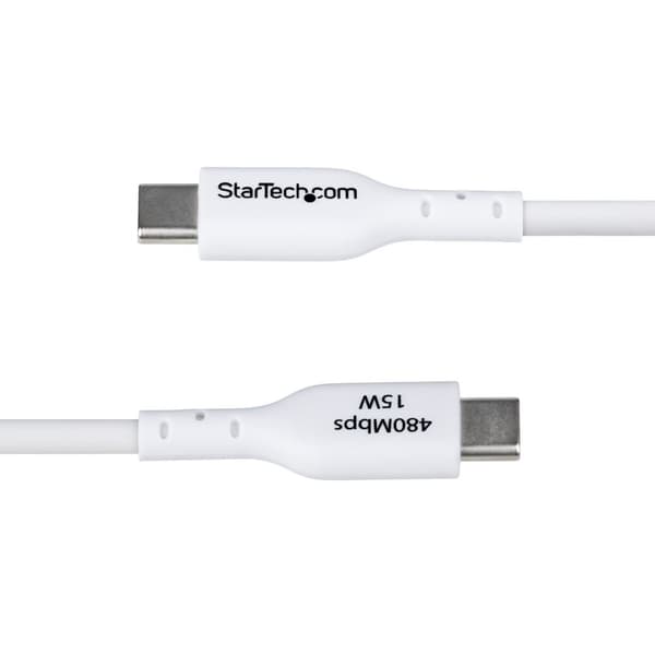 USB-Kaapeli Startech USB2AC2MNCWHE Valkoinen 2 m