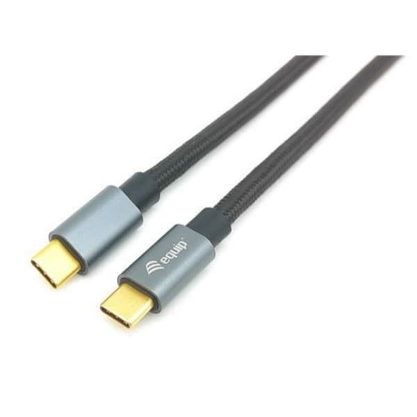 USB-C til USB-C Kabel Equip 12835307101 Svart