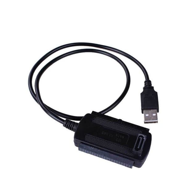 USB 2.0 adapterkabel - Flerfärgad - IDE/SATA - 2,5" och 3,5" - Plug &amp; Play - Filöverföring