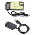Miniatyrbild 4 av 6: USB 2.0 adapterkabel - Flerfärgad - IDE/SATA - 2,5" och 3,5" - Plug &amp; Play - Filöverföring