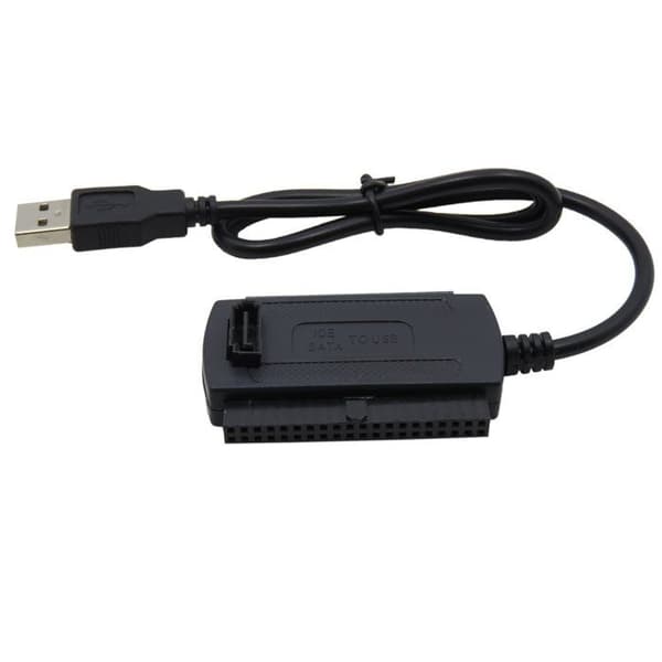 USB 2.0 adapterkabel - Flerfärgad - IDE/SATA - 2,5" och 3,5" - Plug &amp; Play - Filöverföring