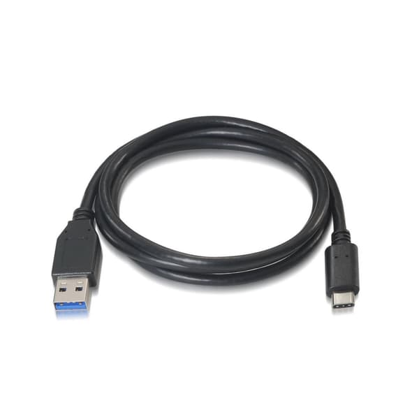 USB-C-kaapeli - USB Aisens A107-0060 Musta 1 m