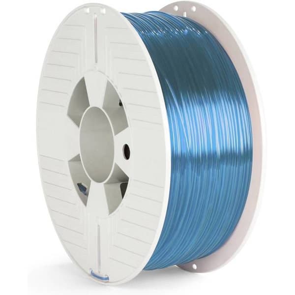 3D filament - VERBATIM - PET-G - 1,75 mm - 1 kg - Transparent blå