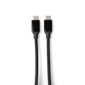 Miniatyrbild 3 av 3: USB-C till USB-C Kabel Owl Labs ACCMTW405-0002 Svart 4,9 m