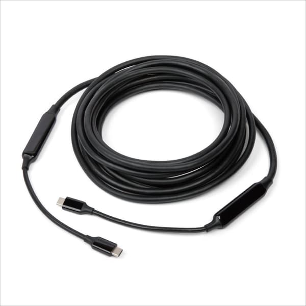 USB-C til USB-C Kabel Owl Labs ACCMTW405-0002 Svart 4,9 m