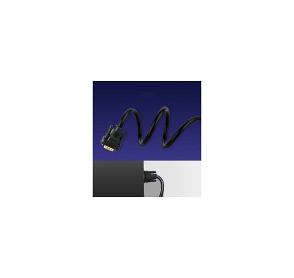 Tilbehør for tilkobling, VG101 11630 VGA (hann) - VGA (hann) kabel FHD 1,5 m Svart, Ugrønn