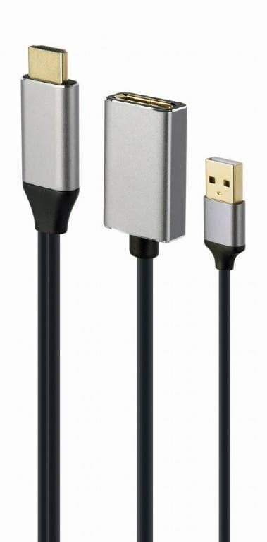I/o-adapter hdmi til dp/black a-hdmim-dpf-02, Gembird