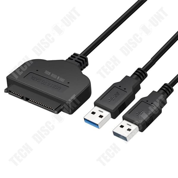 TD® Easy drive-kabel USB till 3.0-adapter extern SSD sata easy drive-kabel 2,5 tum bekväm enkel enhetskabel för kabeladapter
