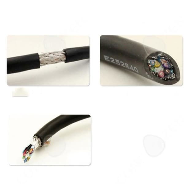 CONFO® USB 3.0 A till A-kabel 2 meter A hane till A hane datasladd Typ A/A förlängning för dator 2m