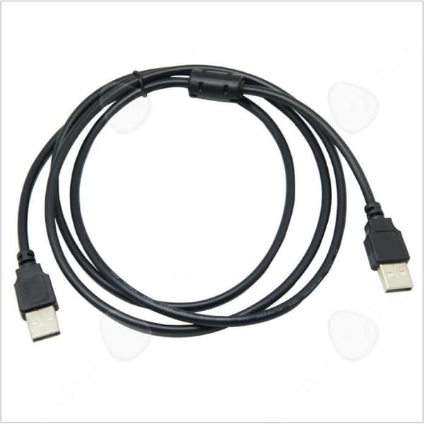 CONFO® USB 3.0 A till A-kabel 2 meter A hane till A hane datasladd Typ A/A förlängning för dator 2m