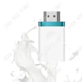 Miniatyrbild 3 av 4: TD® Mobiltelefonadapterkabel 2m iPhone till HDMI HD-kabel För mobiltelefoner till TV-projektorer HDMI-kabel
