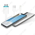 Miniatyrbild 2 av 4: TD® Mobiltelefonadapterkabel 2m iPhone till HDMI HD-kabel För mobiltelefoner till TV-projektorer HDMI-kabel
