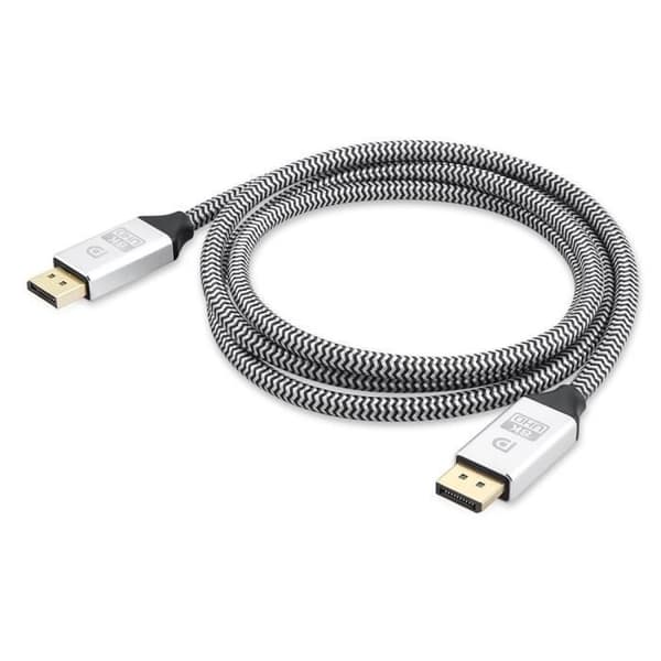 TD® Elektronisk Datakabel Display Port Kabel 2 Meter 1,4 Hane till Hane Kabel HDR 8K 60Hz För TV-datorer Switch