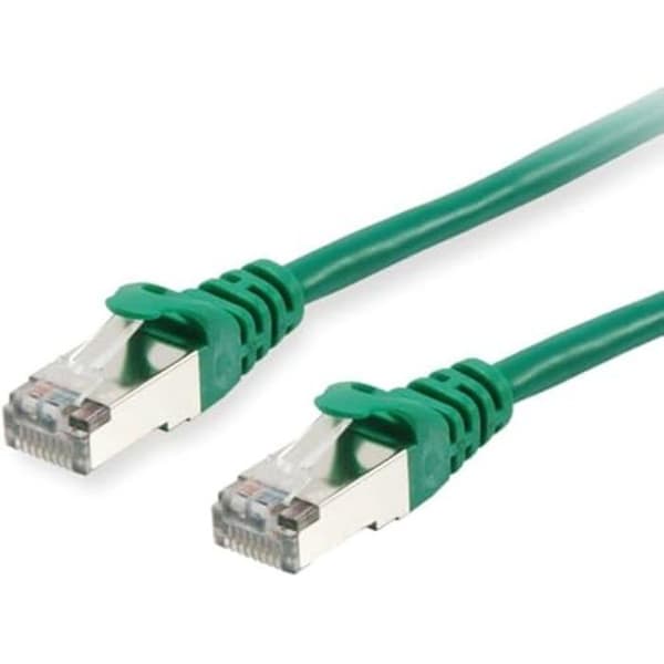 Nätverkskabel - EQUIP - Cat6 - 25 m - S/FTP - RJ45 han - Grön