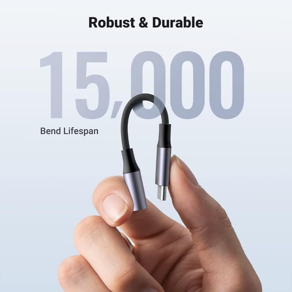USB C - 3,5 mm Jack Audio Adapterin naaraskaapeli, Aux-C-kuulokkeiden digitaalinen sovitin Hi-Res DAC Dongle