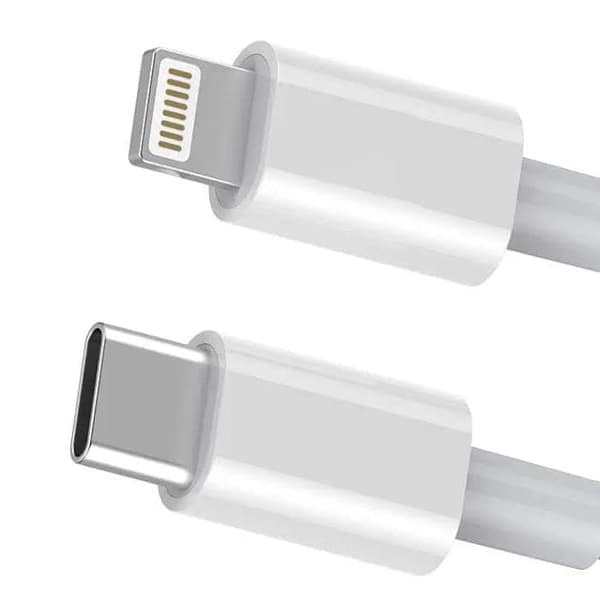 Generisk laddare Applicera på iPhone - USB-C - Kabel/sladd - 20W - Snabbladdare
