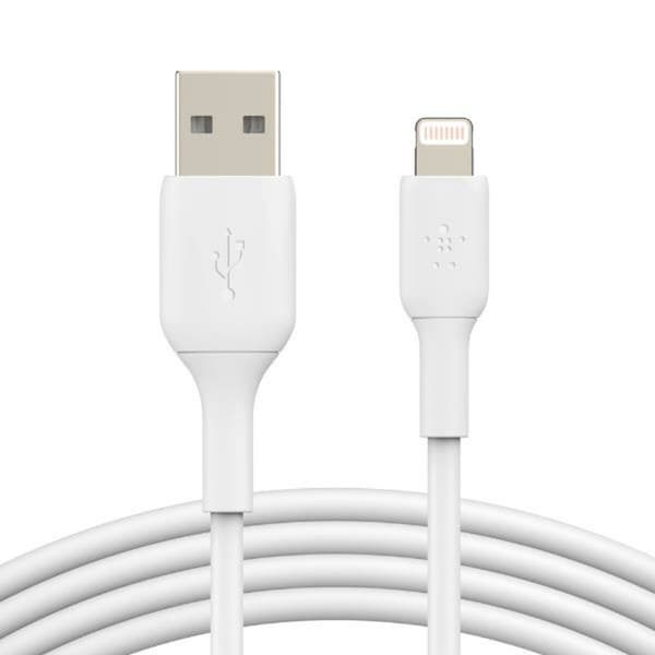 USB til Lightning-Kabel Belkin CAA001BT1MWH Hvit 1 m