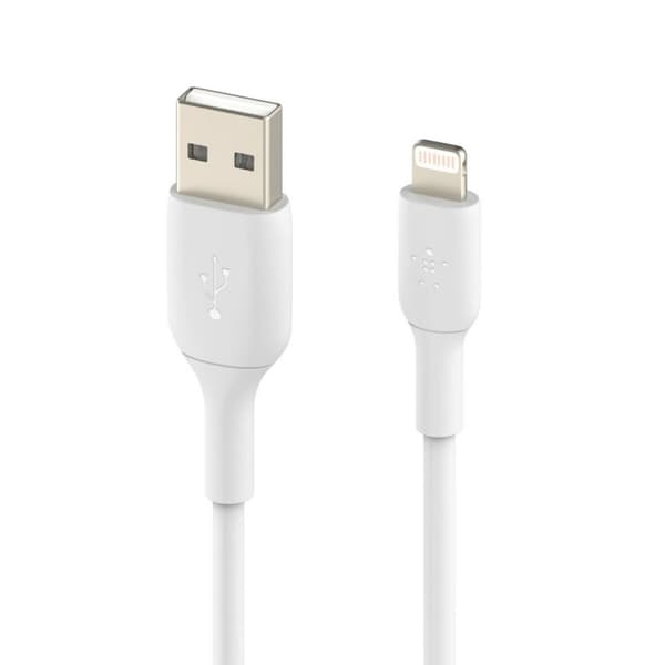 USB til Lightning-Kabel Belkin CAA001BT1MWH Hvit 1 m