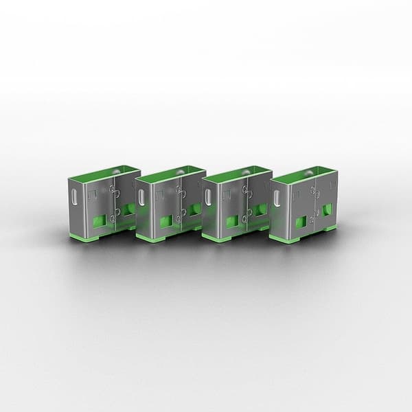 USB-portin esto 4 pakkaus/vihreä 40451, Lindy