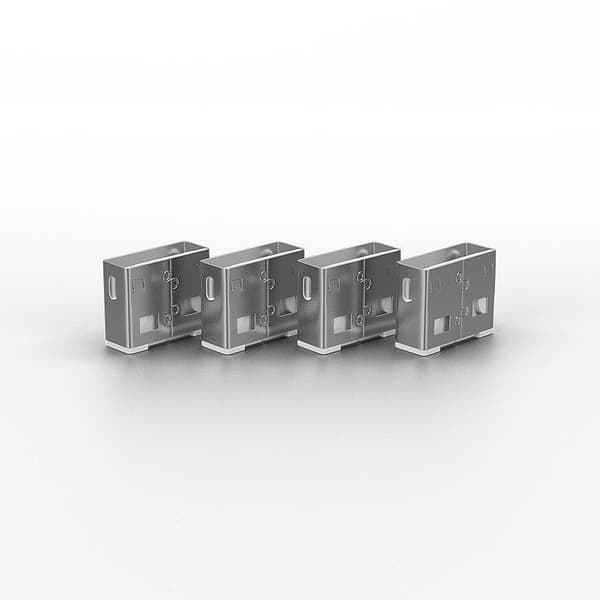 USB-portin esto 10 pakkaus/valkoinen 40464, Lindy