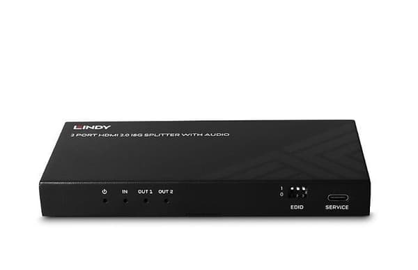 I/o video splitter hdmi 2port/38534, Lindy