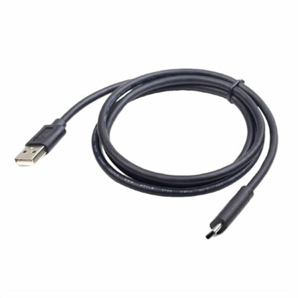 USB 2.0 A - USB-C kaapeli GEMBIRD CCP-USB2-AMCM-1M Musta 1 m