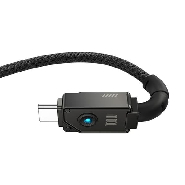 USB A till USB-C Kabel Baseus P10355801111-01 Svart 2 m