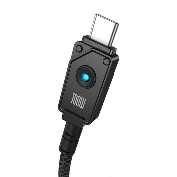 USB A till USB-C Kabel Baseus P10355801111-01 Svart 2 m
