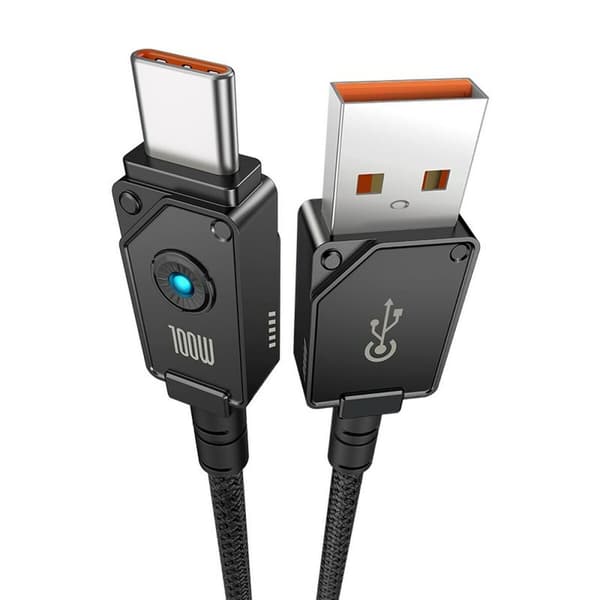 USB A till USB-C Kabel Baseus P10355801111-01 Svart 2 m