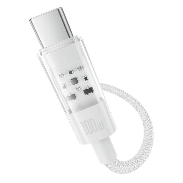 USB A til USB-C-kabel Baseus P10373002211-01 Hvid 2 m