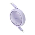 Miniatyrbillede 3 af 7: USB-C til Lightning-kabel Baseus P10364501511-00 Lilla 1 m