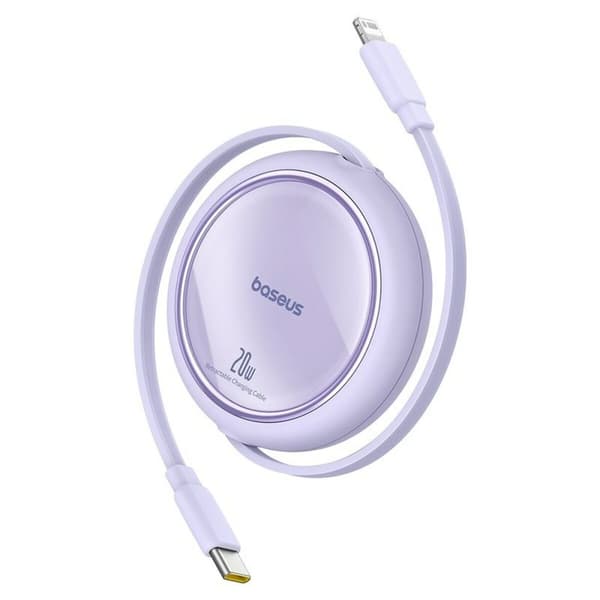 USB-C til Lightning-kabel Baseus P10364501511-00 Lilla 1 m