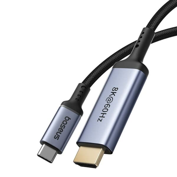 USB-C til HDMI-kabel Baseus B0063370G111-00 Sort 1,5 m
