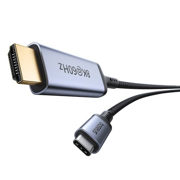 USB-C til HDMI-kabel Baseus B0063370G111-00 Sort 1,5 m