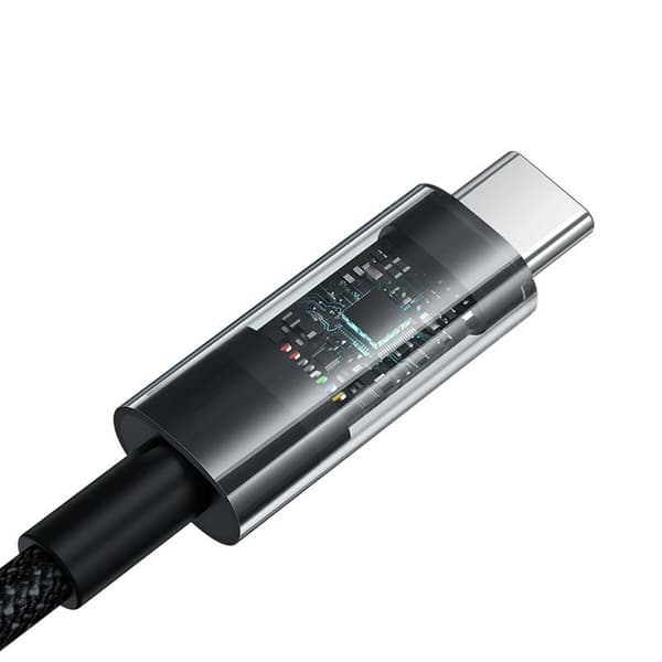USB A - USB-C kaapeli Baseus P10373002111-00 Musta 1 m