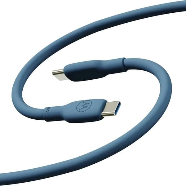 USB-C til USB-C-kabel Motorola SJCS0CCB20ET1-EU-BL Blå 2 m