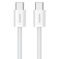 Miniatyrbillede 2 af 8: USB-C til USB-C-kabel Baseus P10365200211-00 Hvid 1 m