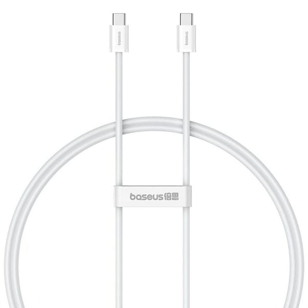 USB-C til USB-C-kabel Baseus P10365200211-00 Hvid 1 m