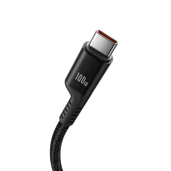 USB-C til USB-C-kabel Baseus P10320203111-00 Sort 1 m