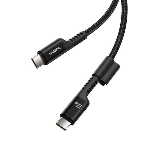 USB-C til USB-C-kabel Baseus P10320203111-00 Sort 1 m