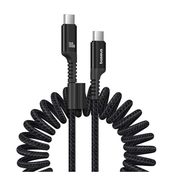 USB-C til USB-C-kabel Baseus P10320203111-00 Sort 1 m