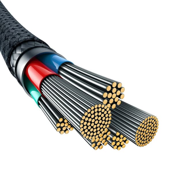 USB-C til USB-C-kabel Baseus P10355800221-00 Hvid 1 m