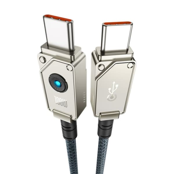 USB-C til USB-C-kabel Baseus P10355800221-00 Hvid 1 m